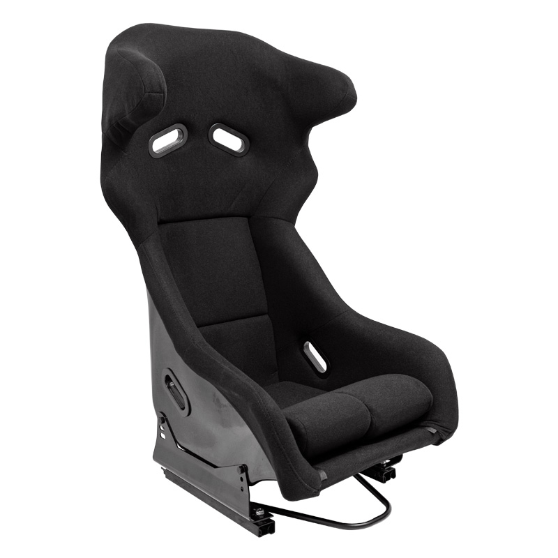 Siège baquet 'FS' - Noir - Dossier fixe en polyester - incl. glissières