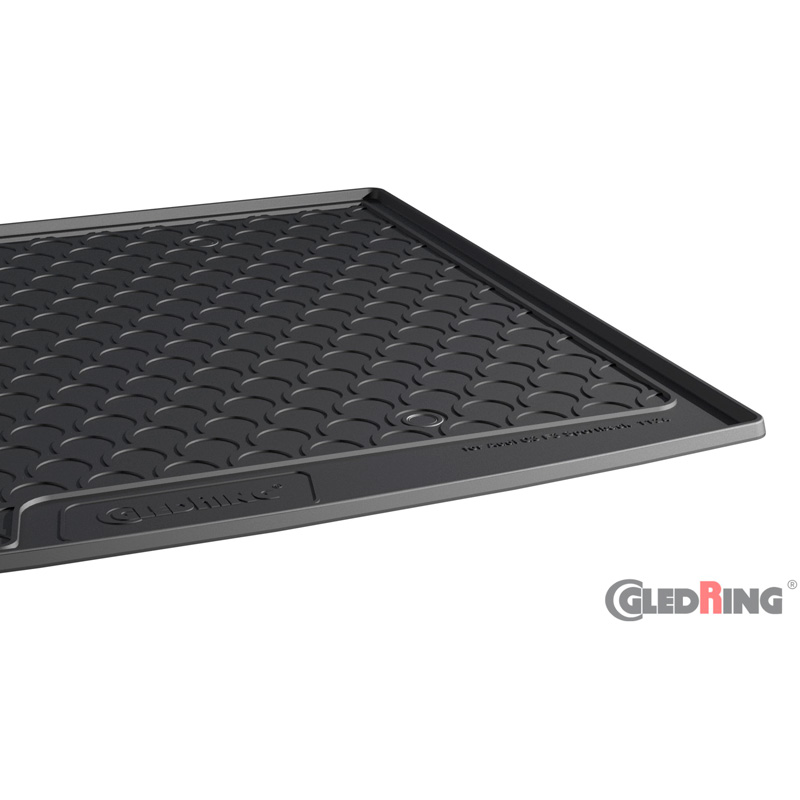 Coquille coffre-arrière Rubbasol (caoutchouc) sur mesure pour Audi Q3 Sportback (F3N) 2019- (Sol en haut variable)