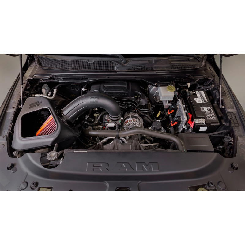 K&N NextGen d'admission d'air froid  sur mesure pour RAM 1500 5.7L V8 2019-2024 (50-1578)