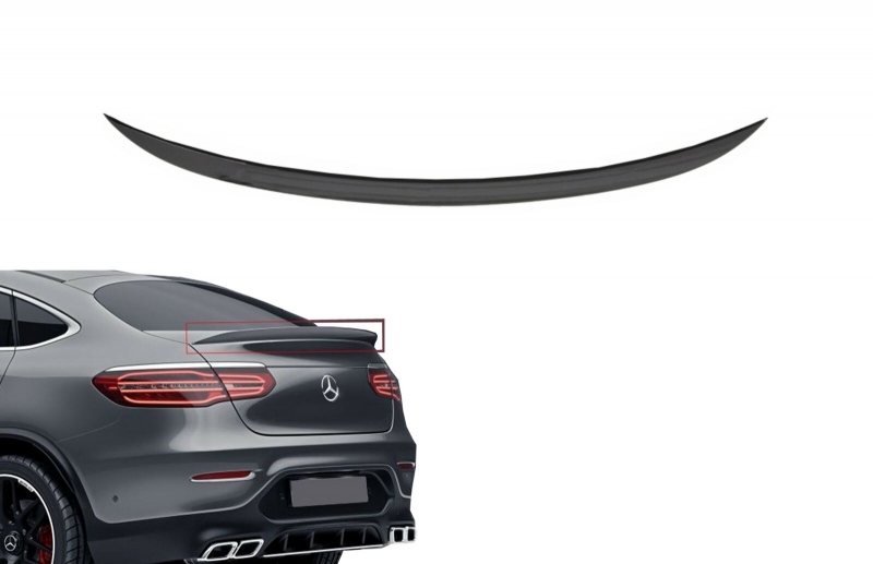 Achterklep Spoiler Mercedes GLC C253 Coupe (2015-..) Glans Zwart