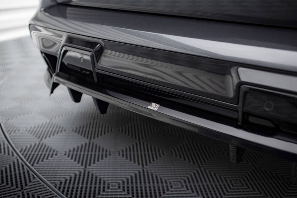 Diffuser passend voor BMW X5M F95 Facelift Maxton Glans Zwart