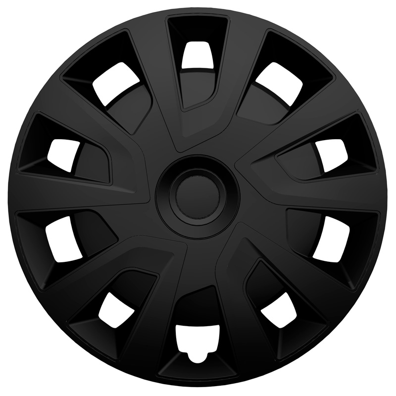 Jeu d'enjoliveurs Revo-VAN 15-inch noir (sphère)
