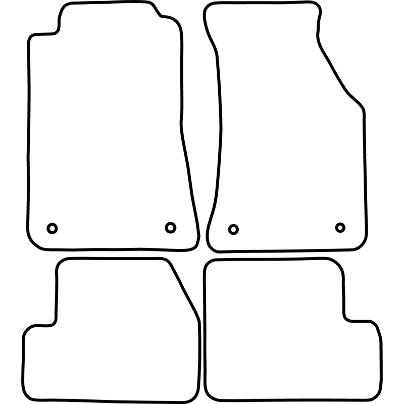 Set de tapis de sol sur mesure pour Nissan 200SX S14 1991-