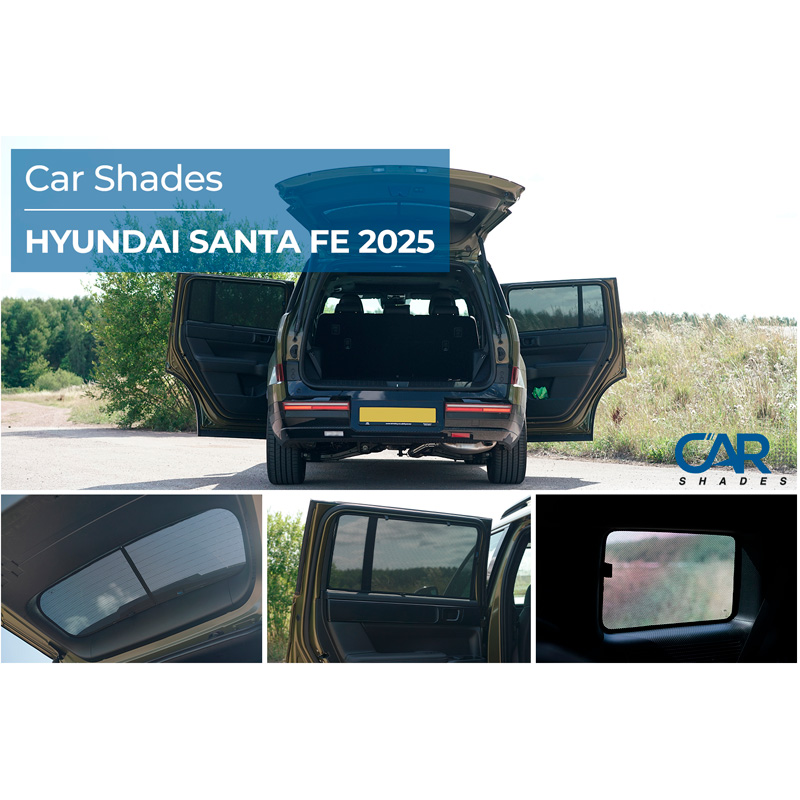 Set de Car Shades sur mesure pour Hyundai Santa Fe V (MX5) 2024- (6-pièces)