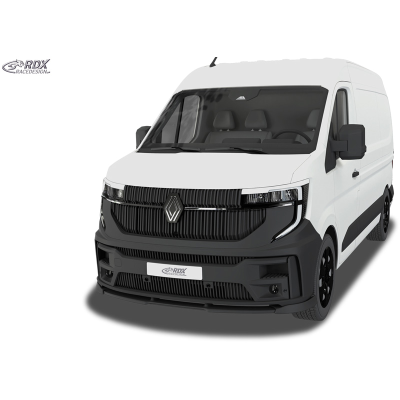 RDX Spoilers de phares sur mesure pour Renault Master IV 2024- / Nissan Interstar 2024- (ABS Blanc Brillant)