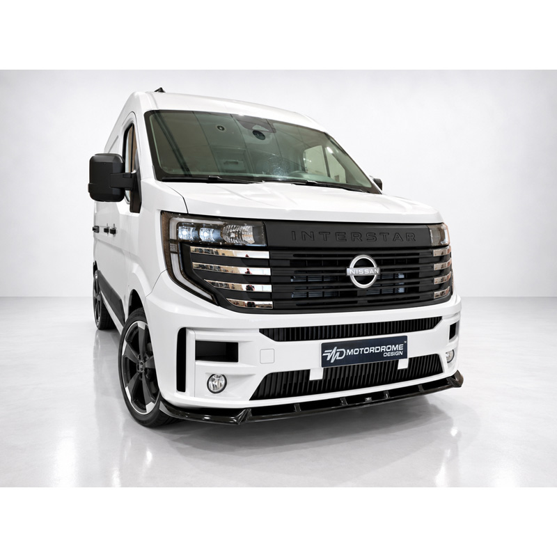 Motordrome Spoiler Avant sur mesure pour Nissan Interstar & Renault Master IV 2024- (ABS)