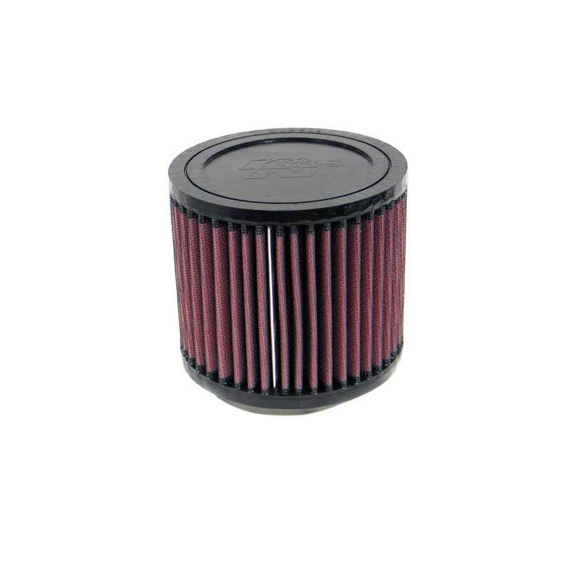 K&N Filtre à Air Universel Cylindrique 67mm raccordement, 114mm diamètre, 102mm hauteur (RU-2650)