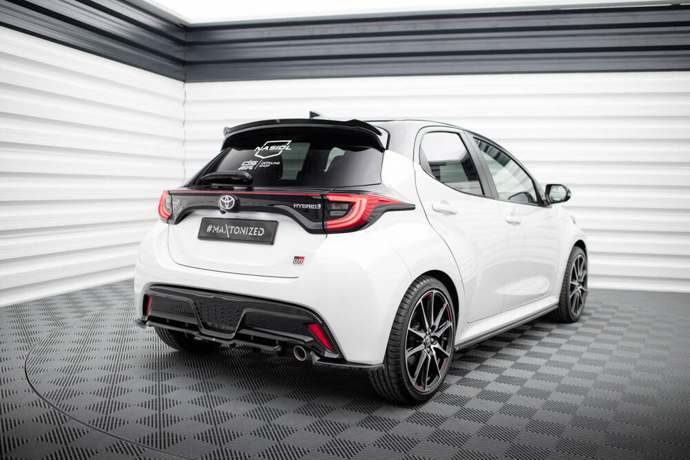Spoiler Toyota Yaris GR Sport Maxton Glans Zwart