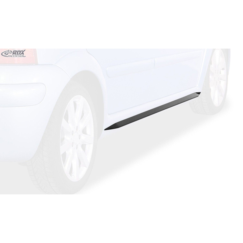 Jupes latérales sur mesure pour Citroen C3 2002-2009 'Slim' (ABS)