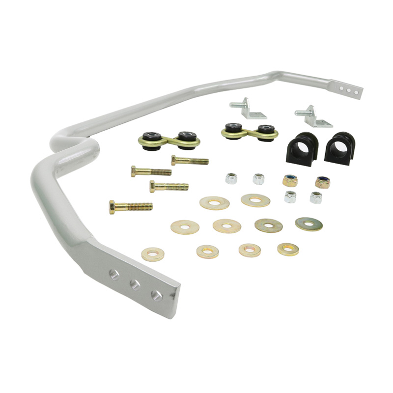 Whiteline Barre stabilisatrice avant 27mm Heavy Duty réglable sur mesure pour Nissan 180 SX Coupé S13 1.8/200 SX S13/240 SX/Cefiro I Sedan A31 1988-2001
