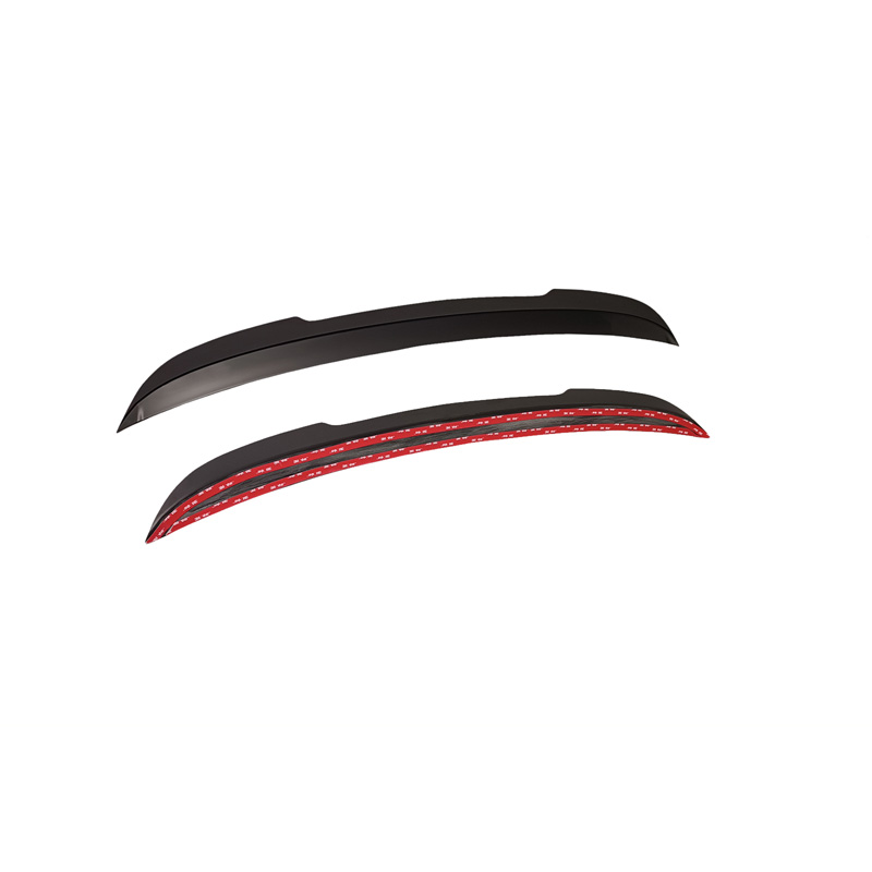 Becquet de toit (Spoiler Cap) sur mesure pour Volkswagen Golf VIII (CD1) GTI / R 2020- (ABS Noir brillant)