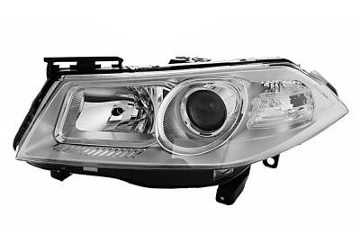 koplamp, H1+H7, elektr verstelb, links, 02/2006-Renault Megane,