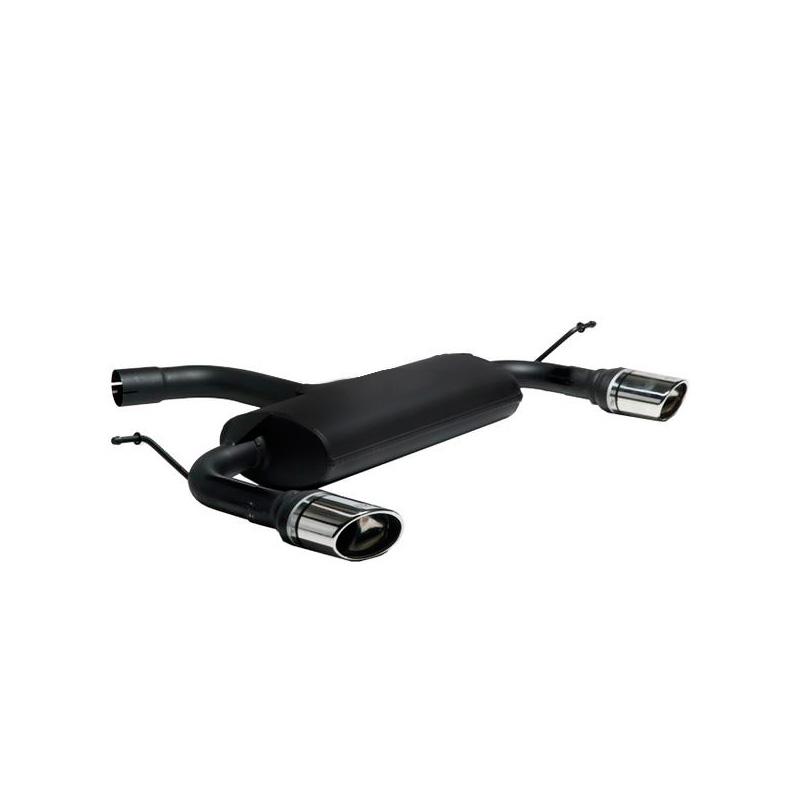 Échappement double sur mesure pour Volkswagen Touran 1.4TSi 103/110/125kW/1.6FSi 75/85kW/2.0FSi 80/110kW/1.9TDI 66/77kW/2.0TDI 100/103/125kW 2003-2010 120x80mm