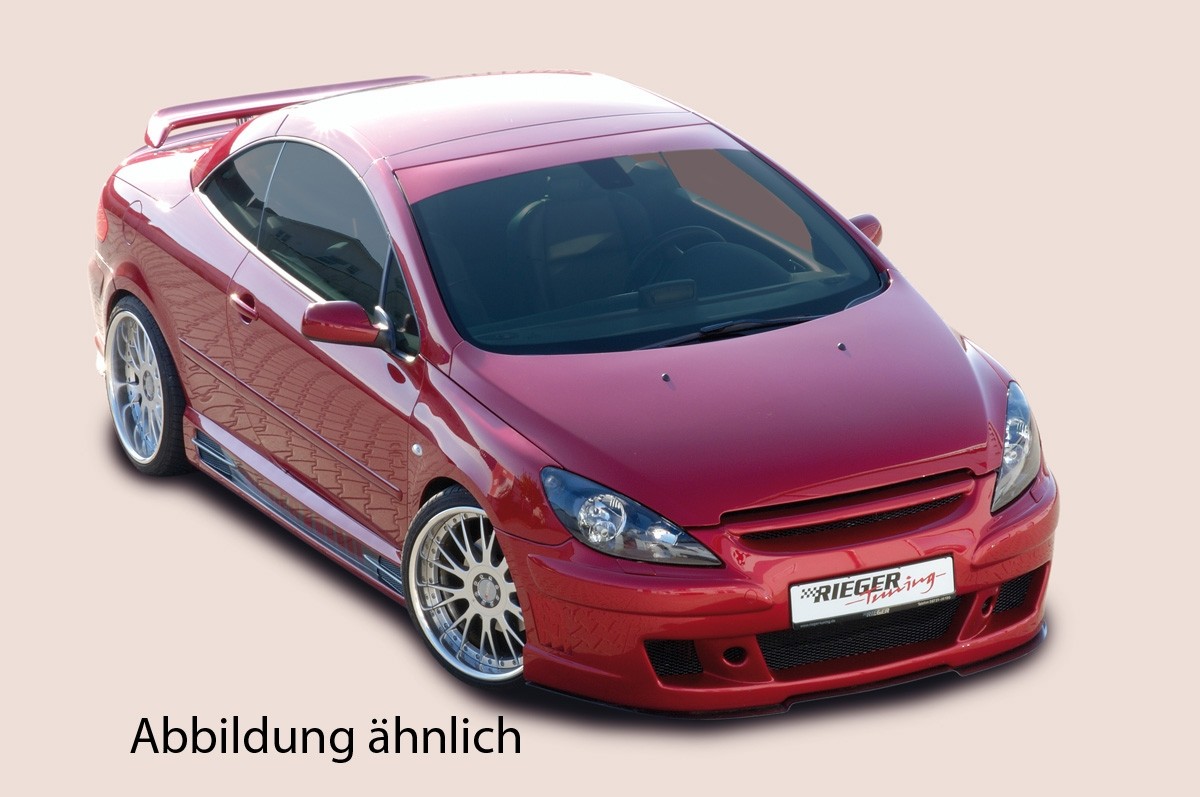 Voorbumper met geïntegreerde zonder embleem Peugeot 307 Rieger