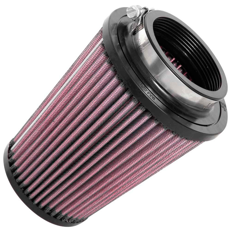 K&N Filtre à Air Universel Conique 70mm raccordement, 121mm de base, 89mm en haut, hauteur 149mm (RU-9310)