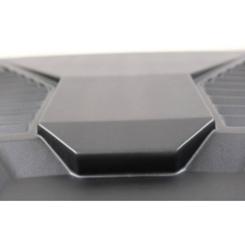 Écope de capot sur mesure pour Toyota Hilux 8ème Gen. 2015-2020 - Version 2 - Noir mat