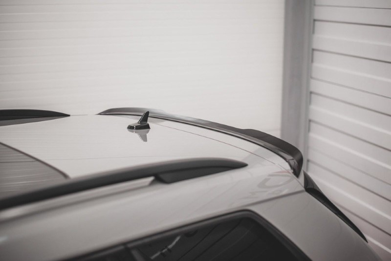 Spoiler cap Skoda Kodiaq 1 sportline/RS Maxton Design glans zwart V.1