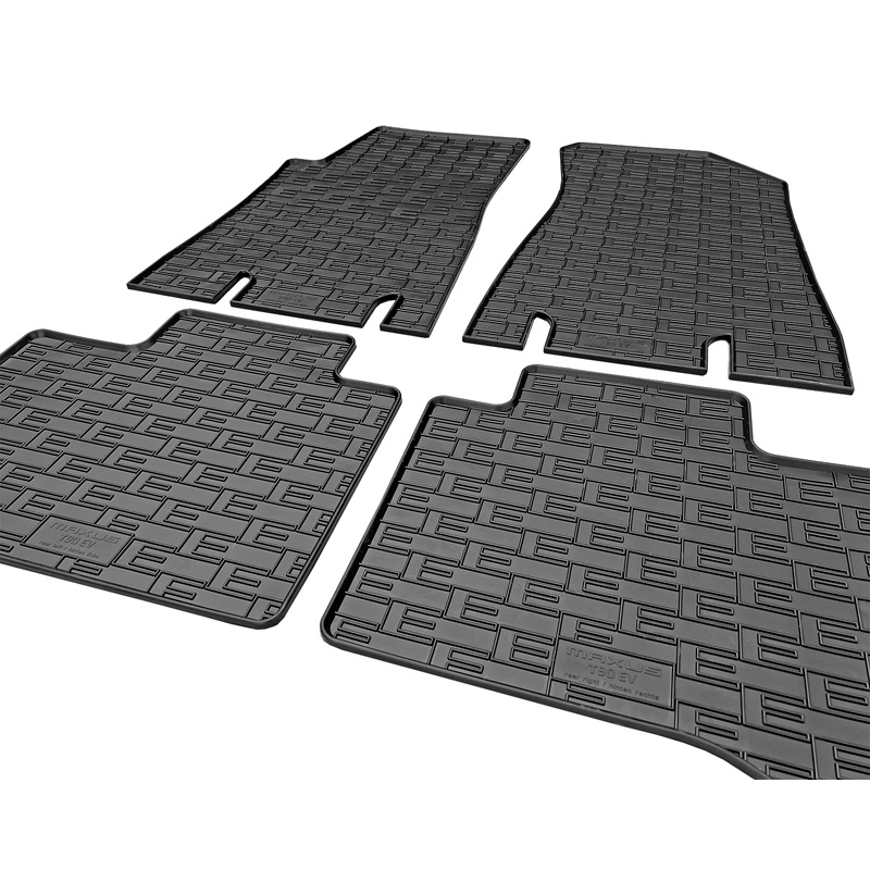 Set tapis de caoutchouc sur mesure pour Maxus ET90 Pickup 2022- (4-pièces)