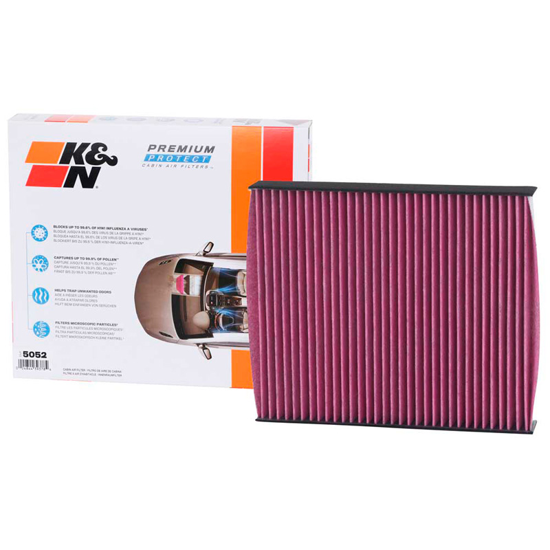 K&N Filtre à Air d'Habitacle Jetable Premium sur mesure pour Toyota/Lexus/Mazda divers modèles (DVF5052)
