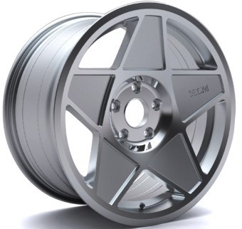 3SDM 0.01 Zilver 9,5x18 originele roues