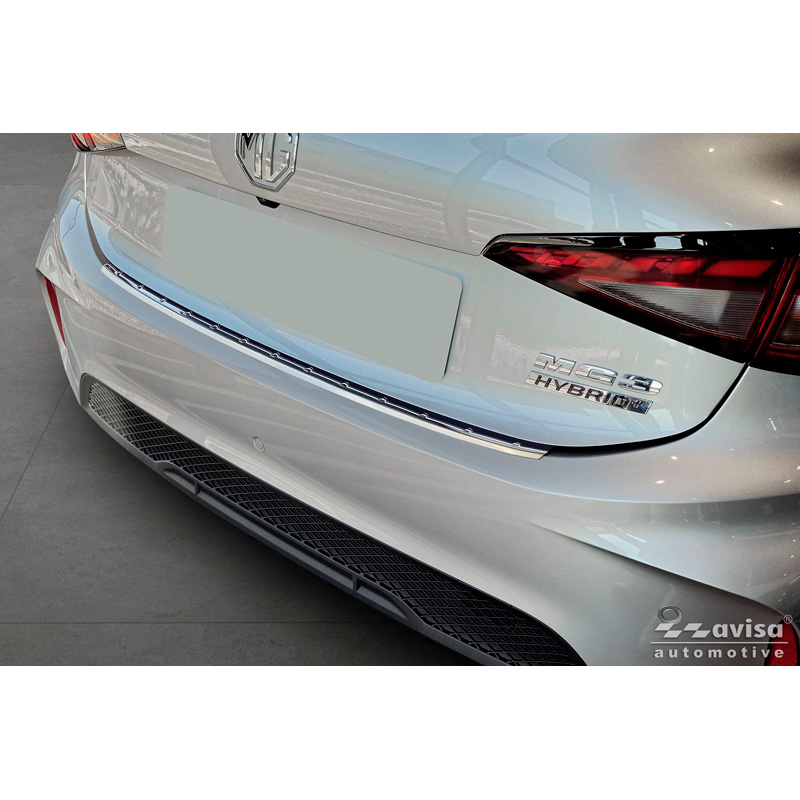 Avisa Protection de seuil arrière inox sur mesure pour MG 3 III 2024- 'Ribs'