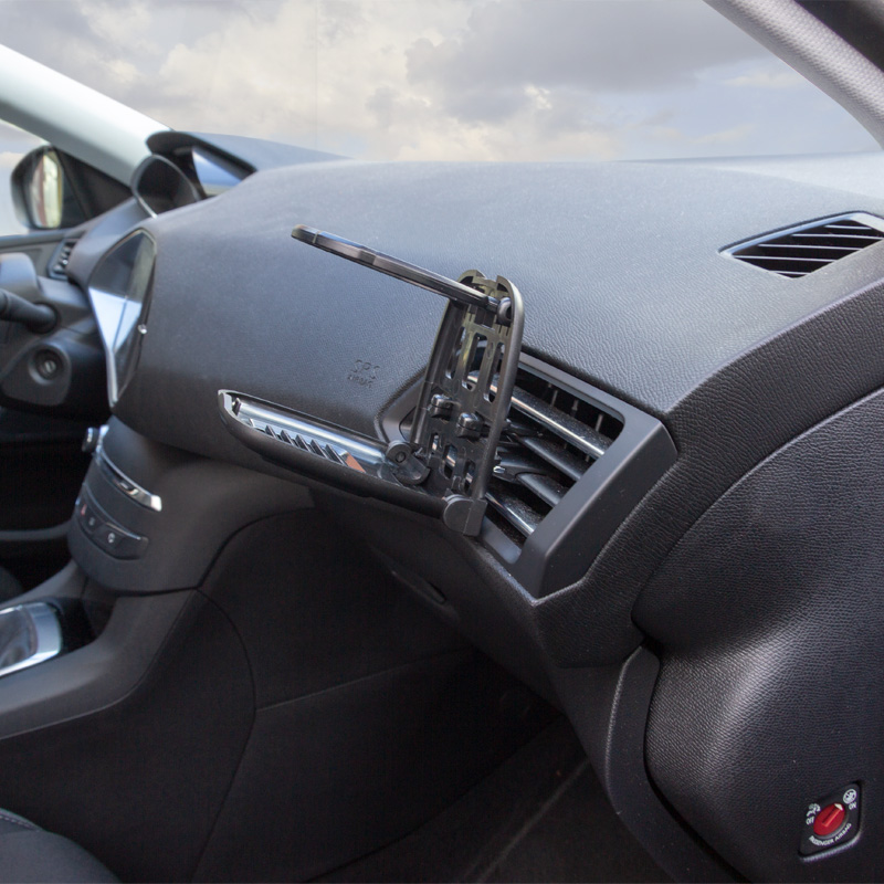 Porte-gobelets/ porte-bouteilles universel avec montage sur grille de ventilation
