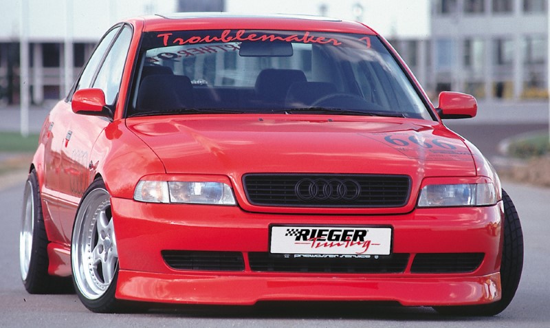 Voorspoilerlip Audi A4 B5 Tot model 99 met geintregreerd spoiler