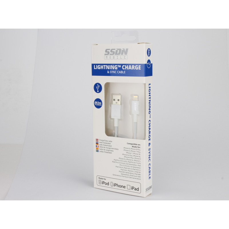 SSDN Mobile Câble charge & sync Lightning - 200cm