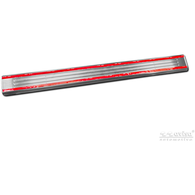 Avisa Seuils de portes inoxydable sur mesure pour BAIC Beijing X55 2024- - 'Lines' - 4-pièces