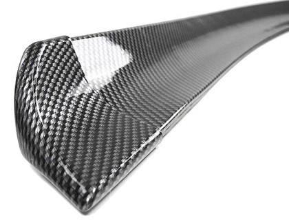 Achterklepspoiler flexibel universeel carbon 1.45m