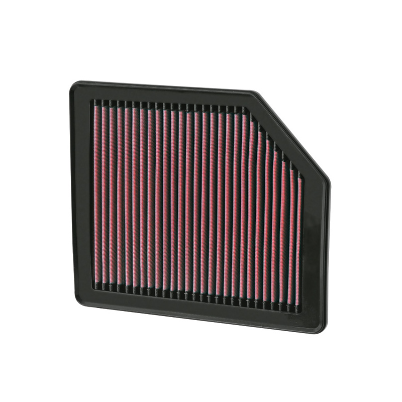 K&N Filtre à air de remplacement sur mesure pour Hyundai IX55 3.0D 2008-2013, Super Santa Fe 3.0D 2014, Veracruz 3.0D 2006-2007 (33-2947)