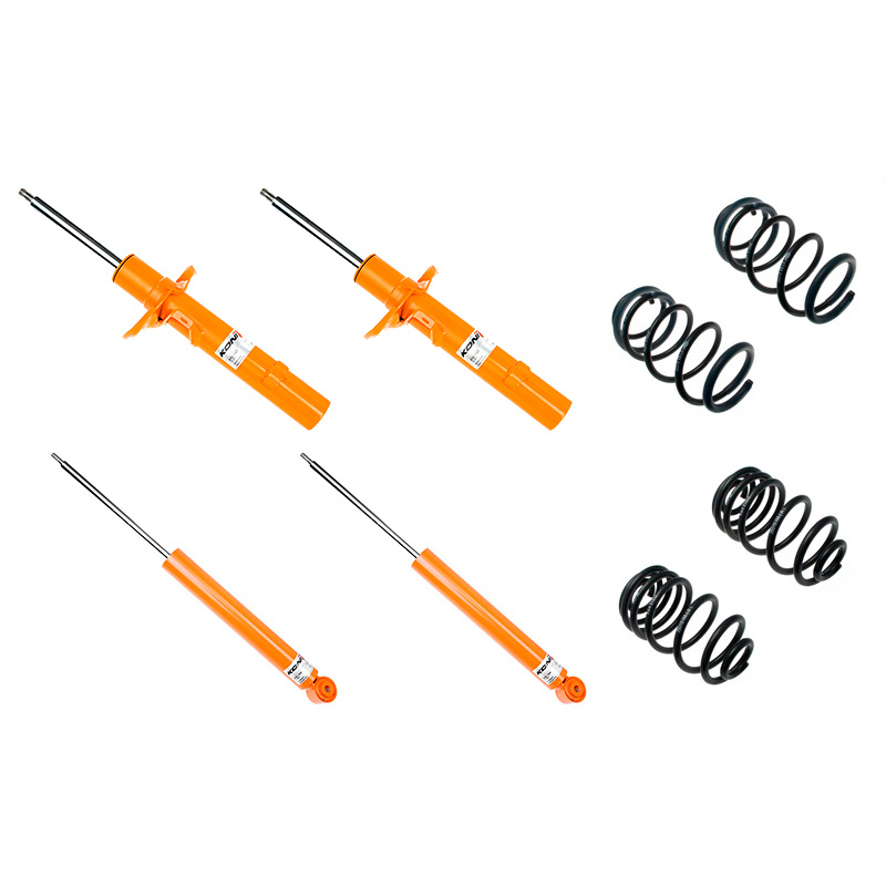 KONI Str.T Kit sur mesure pour Seat Leon 5F & Golf VII diamètre jambe de force 55 mm & torsion arriere / poids essieu avant jusqu'a 930kg (35mm) (1120-8435-1)