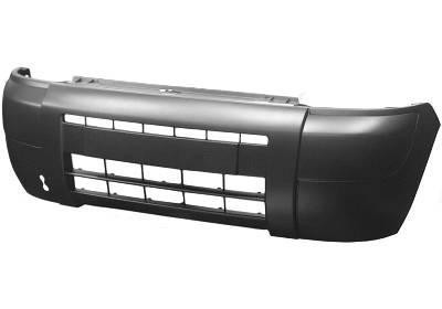 voorbumper, zwart, met mistlampgaten Citroen Berlingo, 2002-2008