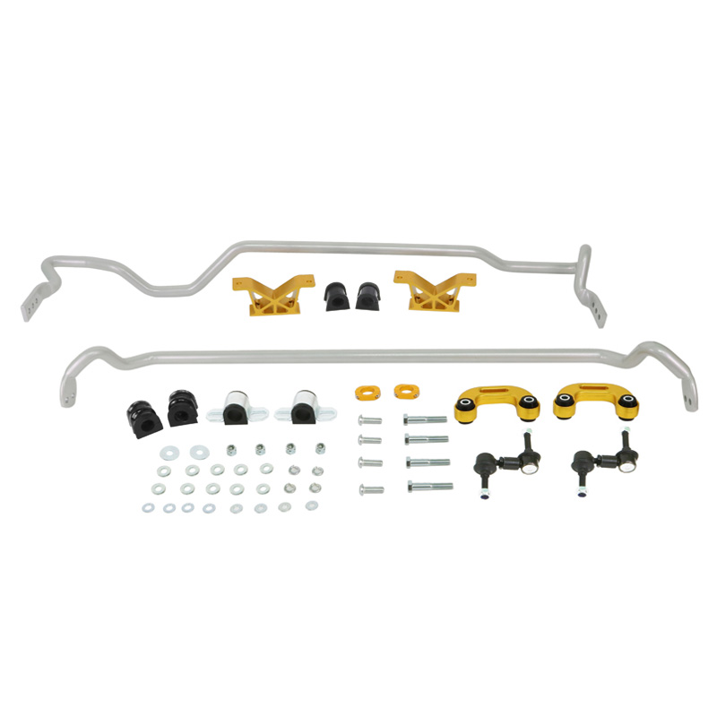 Whiteline Kit de barre stabilisatrice avant et arrière sur mesure pour Subaru Impreza Hatchback/Sedan 2001-2007