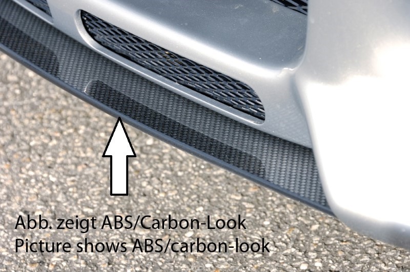 Spoilerzwaard voor Voorbumper Audi A4 8E Nieuw Design Rieger