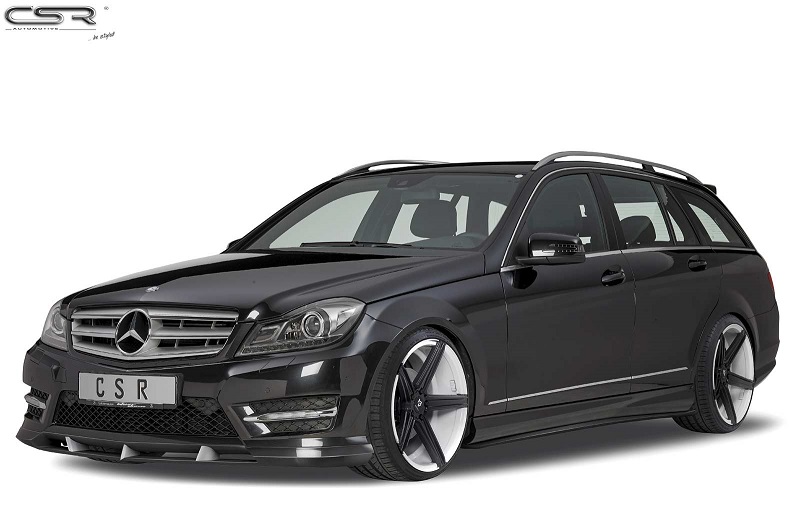 Voorspoiler Mercedes C-klasse AMG-line W204 CSR FA270