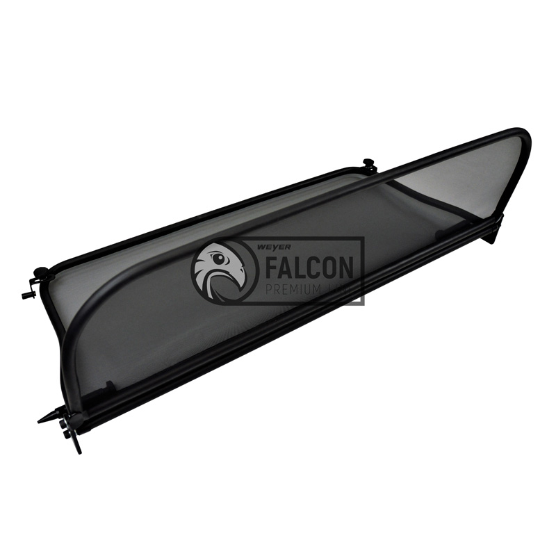 Filet coupe-vent Weyer Falcon Premium sur mesure pour Mini R52/R57 Cabrio 2004-2015 (Hauteur 28cm).