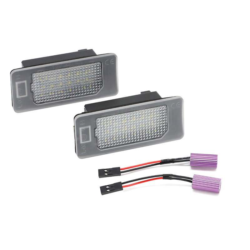 Eclairage des Plaques d'Immatriculation LED sur mesure pour Seat Ibiza 6J / Ibiza ST / Alhambra / Ateca