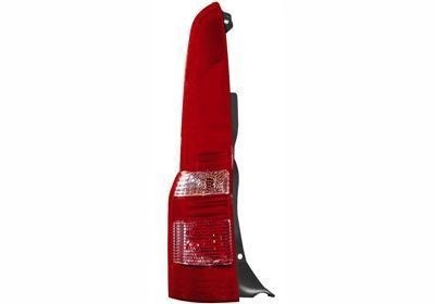 achterlicht, zonder fittingdeel, zwart, links Fiat Panda, 2003-2