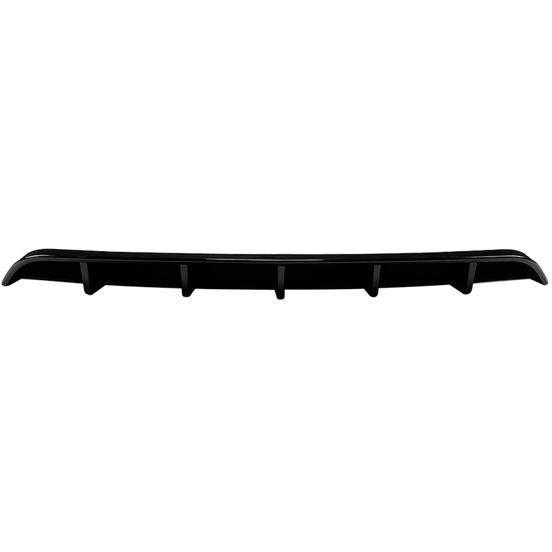 Jupe arrière (diffuseur) sur mesure pour Volkswagen Up! 2011-2016 excl. Facelift (ABS Noir luisant)