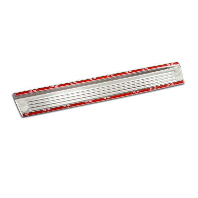 Seuils de portes inoxydable sur mesure pour Honda CR-V VI (RS_) 2023- 'Lines' - 4-pièces