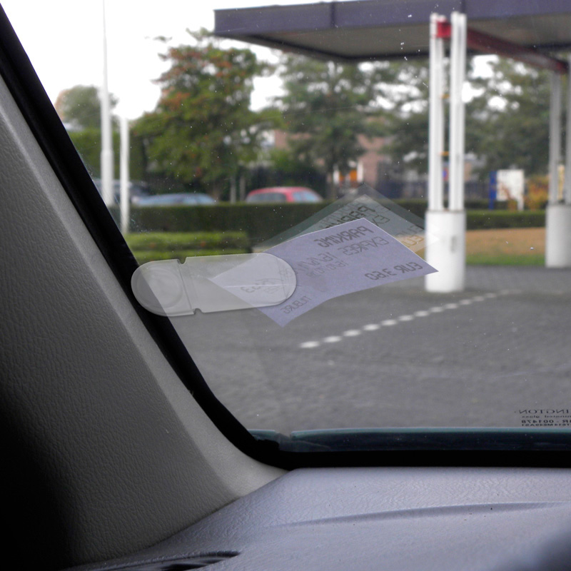 Carpoint Porte-Ticket de Stationnement Transparent