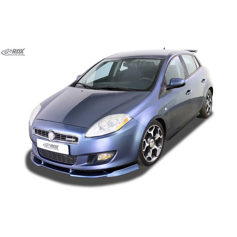 Jupes latérales 'Slim' sur mesure pour Fiat Bravo 2007-2014 (ABS noir luisant)