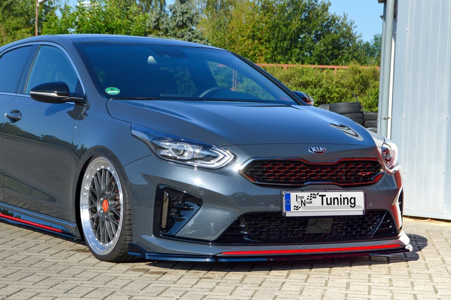 Voorspoilerlip Kia Ceed GT + Pro Ceed
