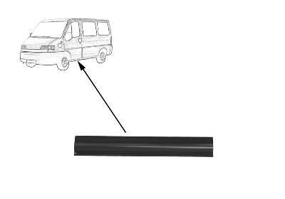 dorpel, rechts Fiat Ducato, 1994-2002