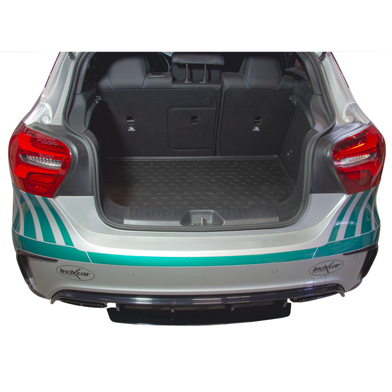Coquille coffre-arrière Rubbasol (caoutchouc) sur mesure pour Mercedes Classe-A W176 2012-2018