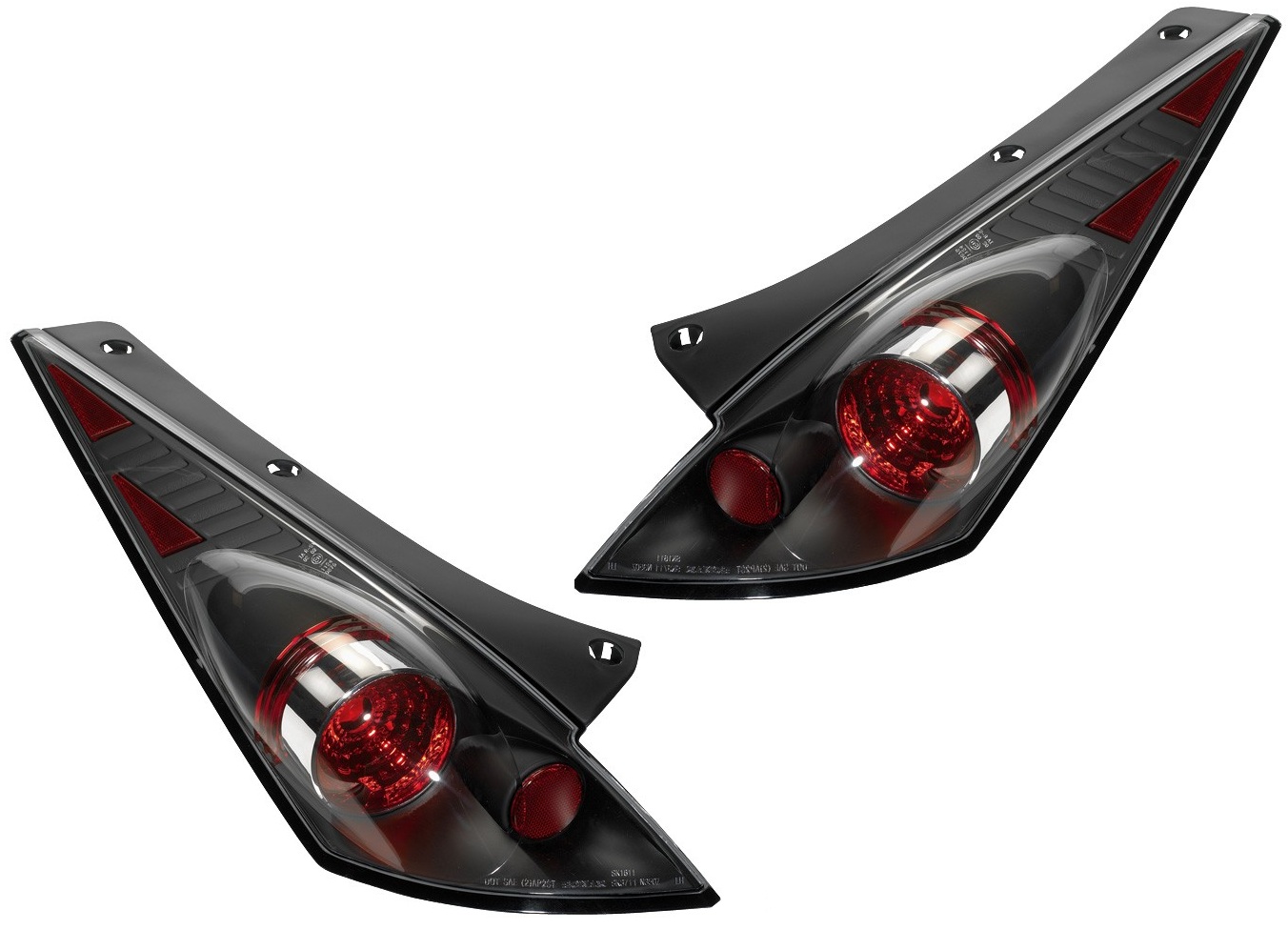 Set de Feux Arrière sur mesure pour Nissan 350Z - JDM Noir