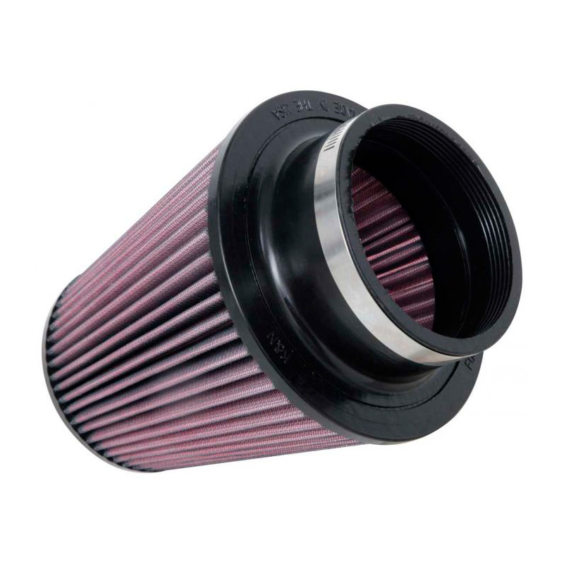 K&N Filtre à Air Universel Conique 102mm raccordement, 165mm de base, 114mm en haut, hauteur 178mm (RU-1032)