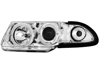 Phares Opel Astra F Angel Eyes 91-94 chrome