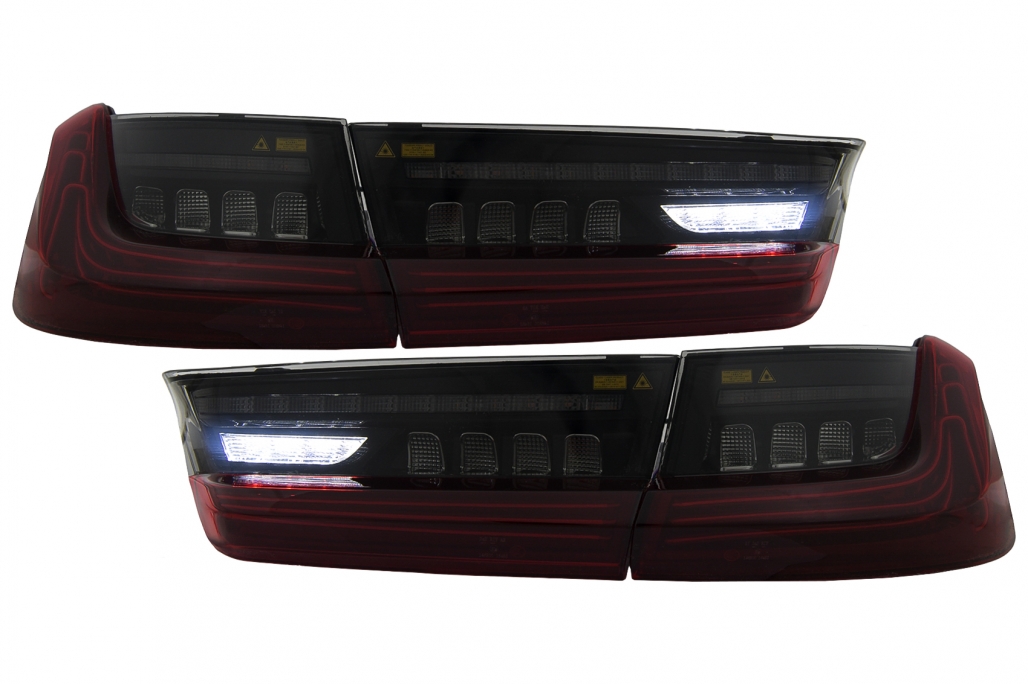 Achterlichten passend voor BMW 3 Serie G20 Laser Look 18-22 Smoke